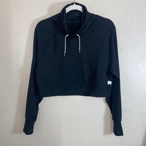 Vuori cropped pullover sweatshirt